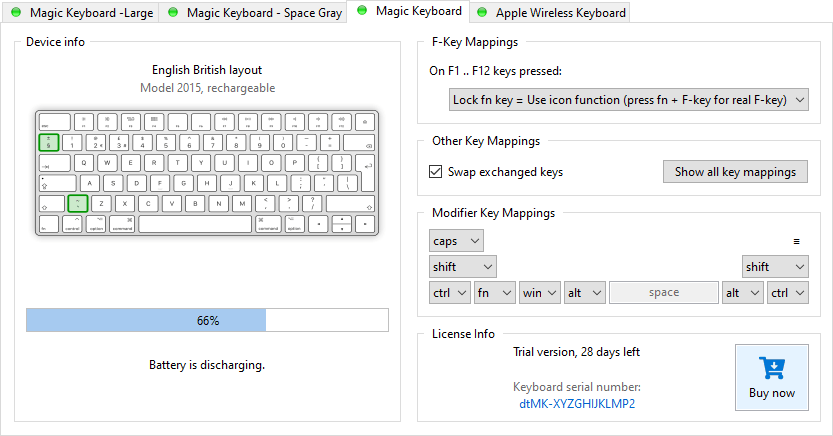 magic keyboard 2 windows 10